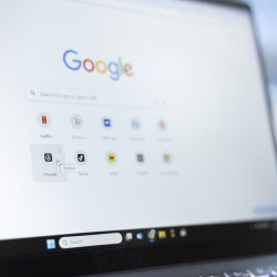 Bucharest, Romania - July 30th 2024 - Instagram Threads social media page bookmark on Google, website saved for future easy access via search engine. Man staying connected worldwide.